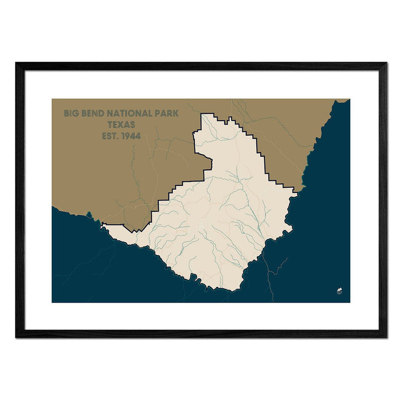Big Bend National Park Map - Muir Way - National Park
