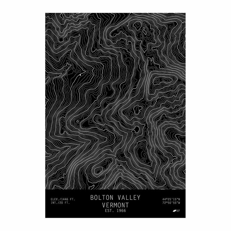 Bolton Valley, Vermont - Muir Way - TOPO Series