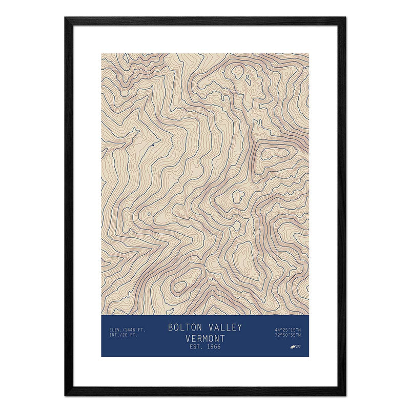 Bolton Valley, Vermont - Muir Way - TOPO Series