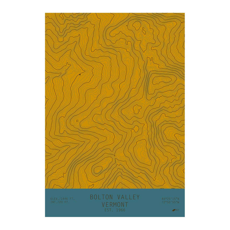 Bolton Valley, Vermont - Muir Way - TOPO Series