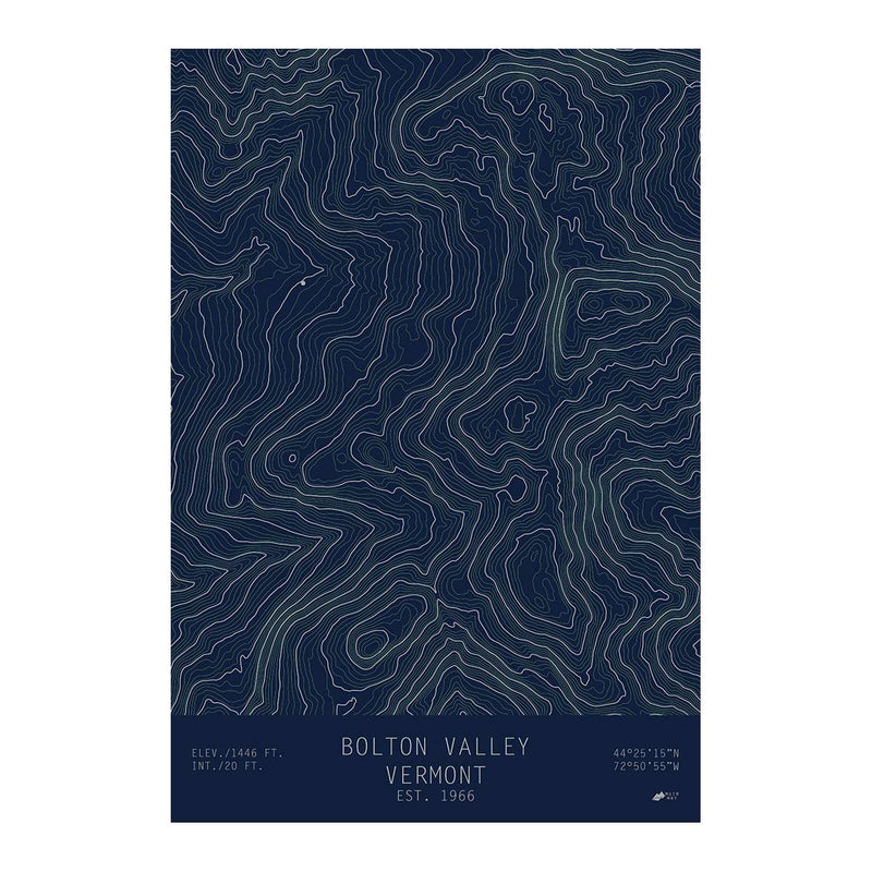 Bolton Valley, Vermont - Muir Way - TOPO Series