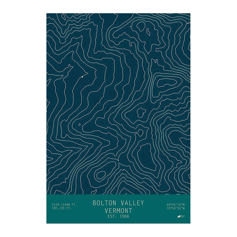 Bolton Valley, Vermont - Muir Way - TOPO Series