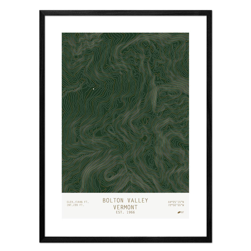 Bolton Valley, Vermont - Muir Way - TOPO Series