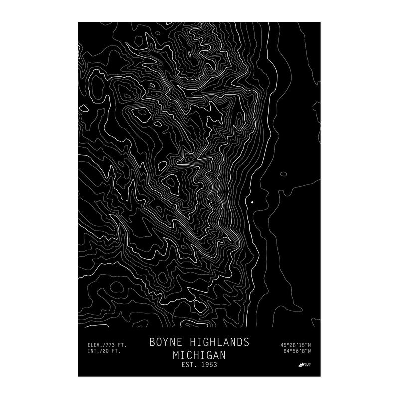Boyne Highland, Michigan - Muir Way - TOPO Series