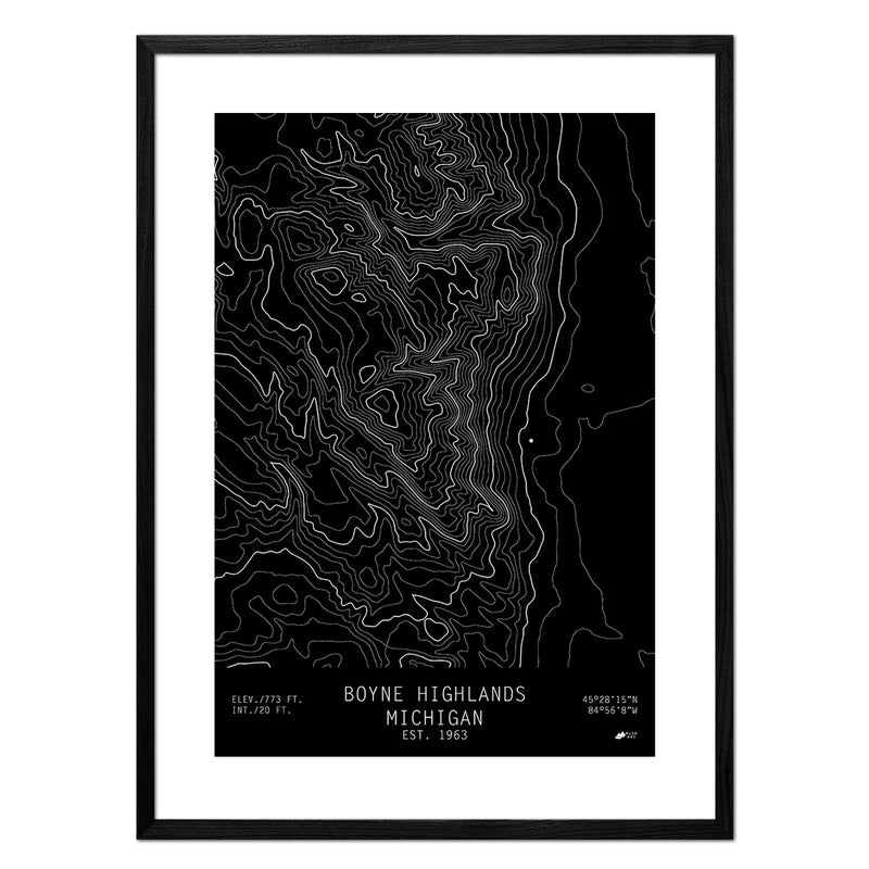 Boyne Highland, Michigan - Muir Way - TOPO Series