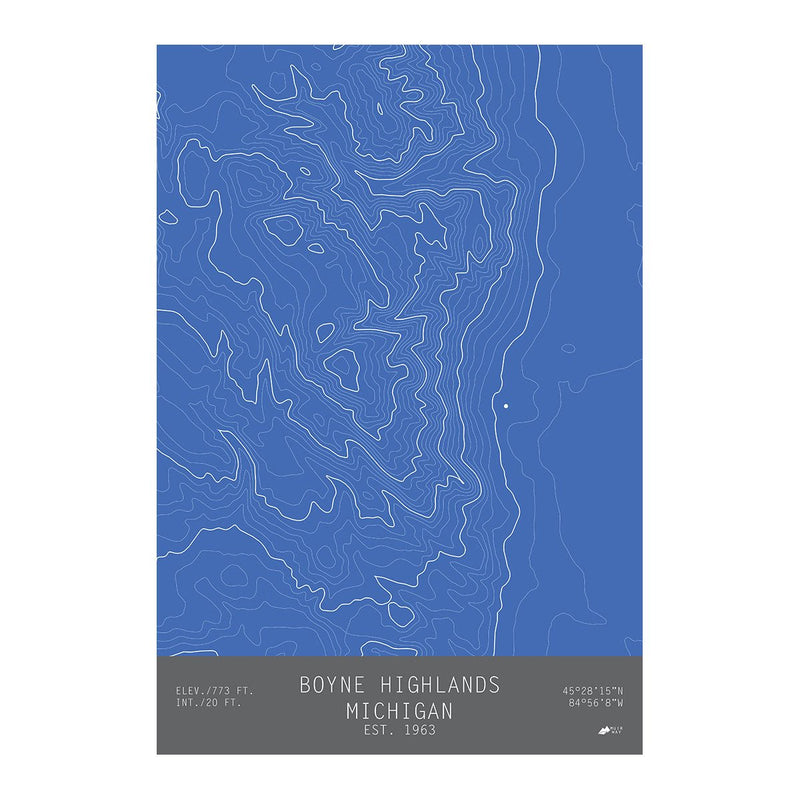Boyne Highland, Michigan - Muir Way - TOPO Series