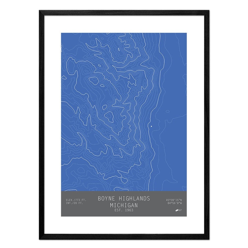 Boyne Highland, Michigan - Muir Way - TOPO Series