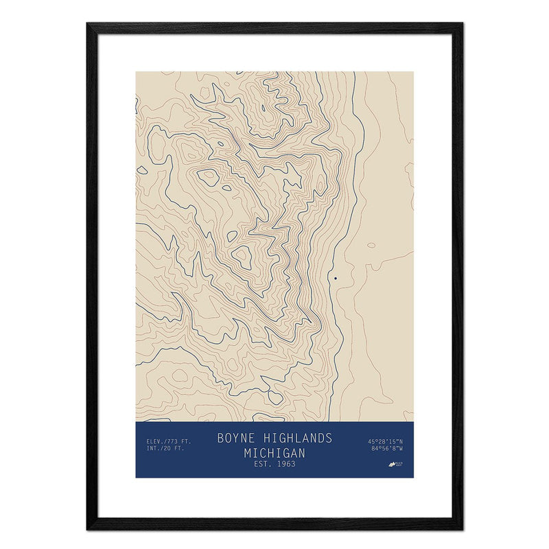 Boyne Highland, Michigan - Muir Way - TOPO Series