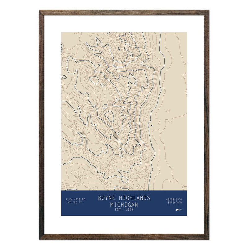 Boyne Highland, Michigan - Muir Way - TOPO Series