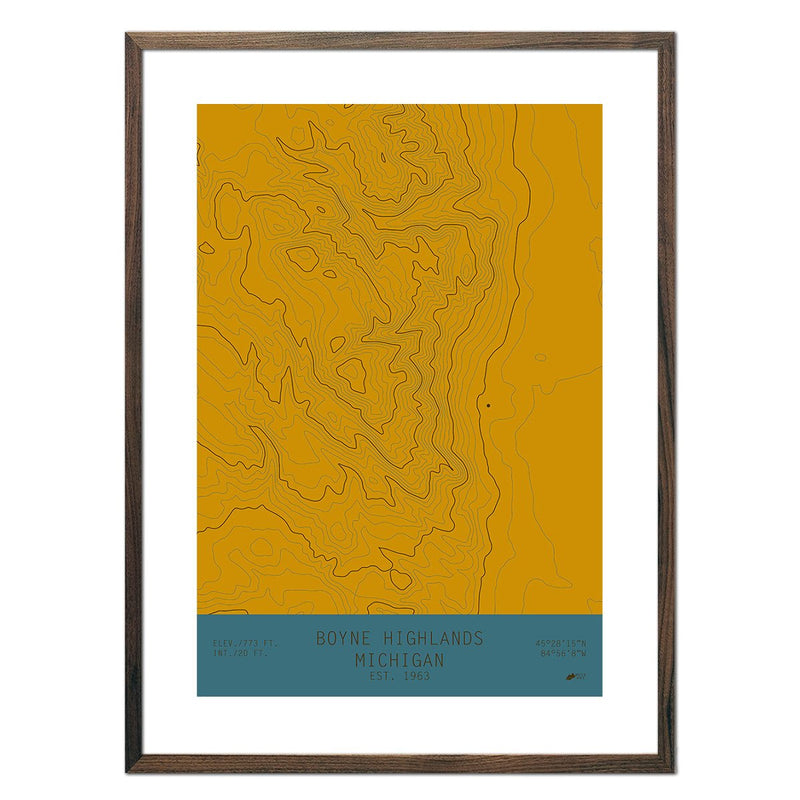 Boyne Highland, Michigan - Muir Way - TOPO Series