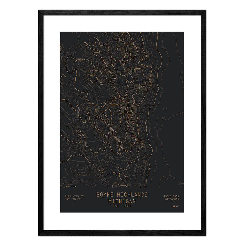 Boyne Highland, Michigan - Muir Way - TOPO Series