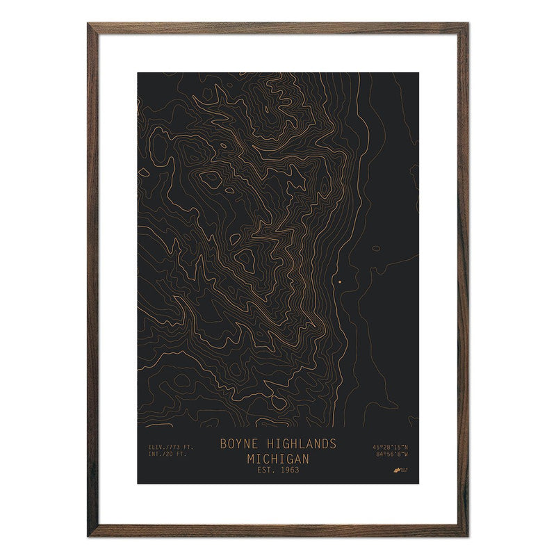 Boyne Highland, Michigan - Muir Way - TOPO Series