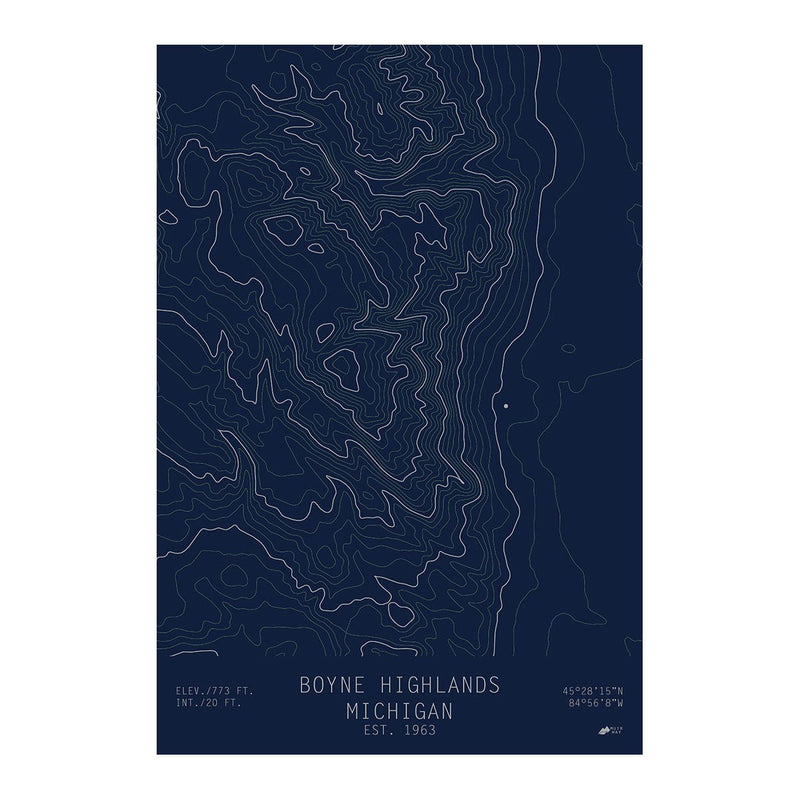 Boyne Highland, Michigan - Muir Way - TOPO Series