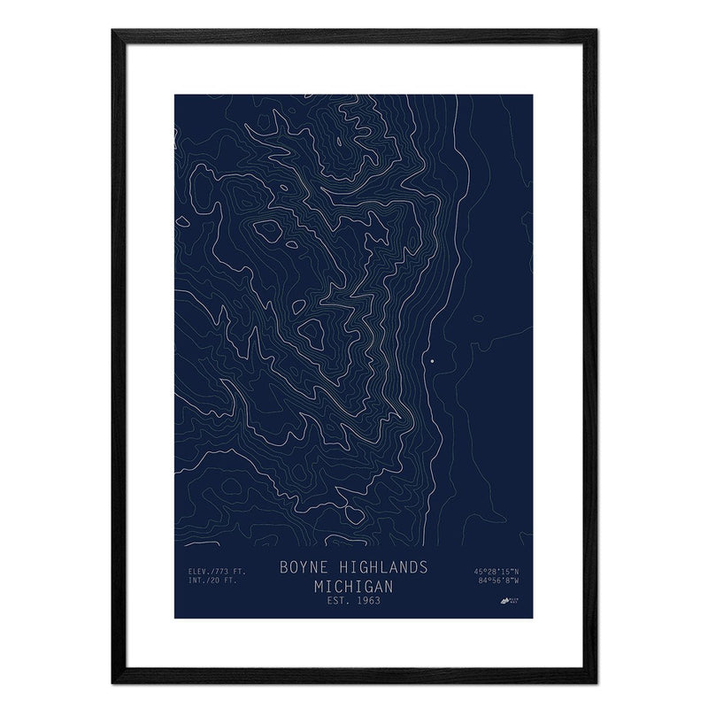 Boyne Highland, Michigan - Muir Way - TOPO Series