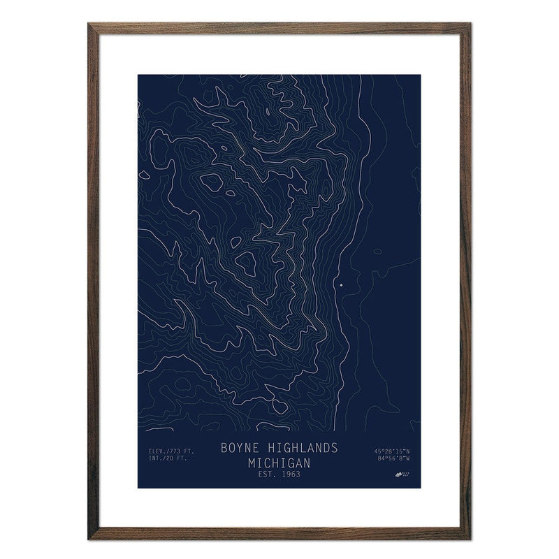 Boyne Highland, Michigan - Muir Way - TOPO Series