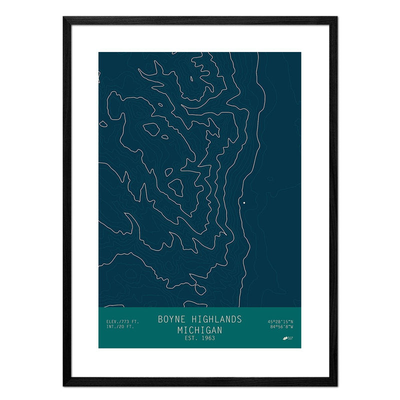Boyne Highland, Michigan - Muir Way - TOPO Series