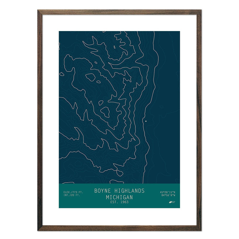 Boyne Highland, Michigan - Muir Way - TOPO Series
