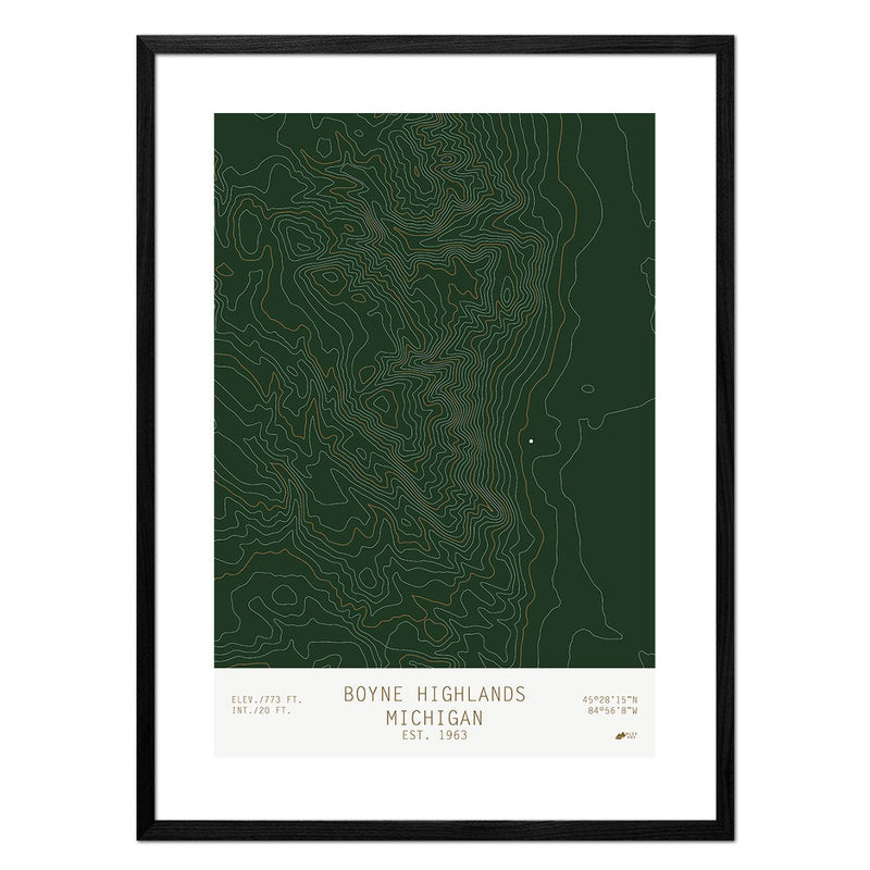 Boyne Highland, Michigan - Muir Way - TOPO Series