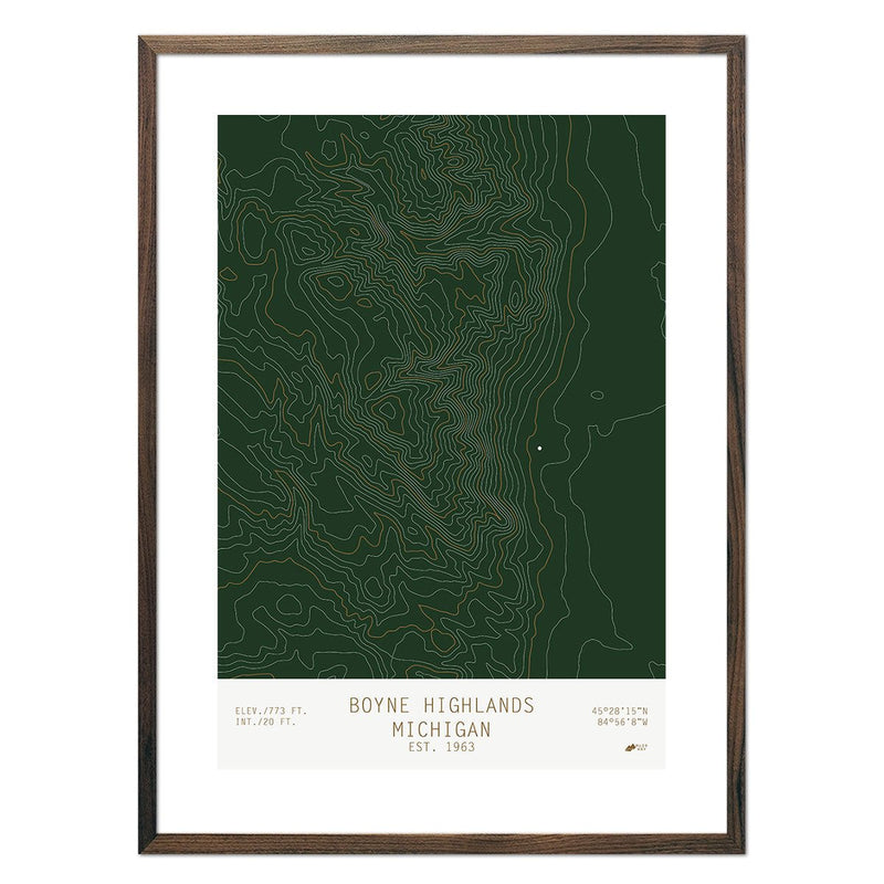 Boyne Highland, Michigan - Muir Way - TOPO Series