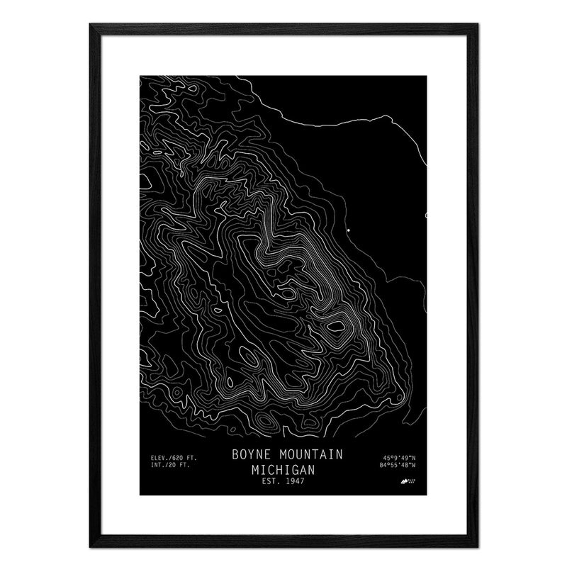 Boyne Mountain, Michigan - Muir Way - TOPO Series