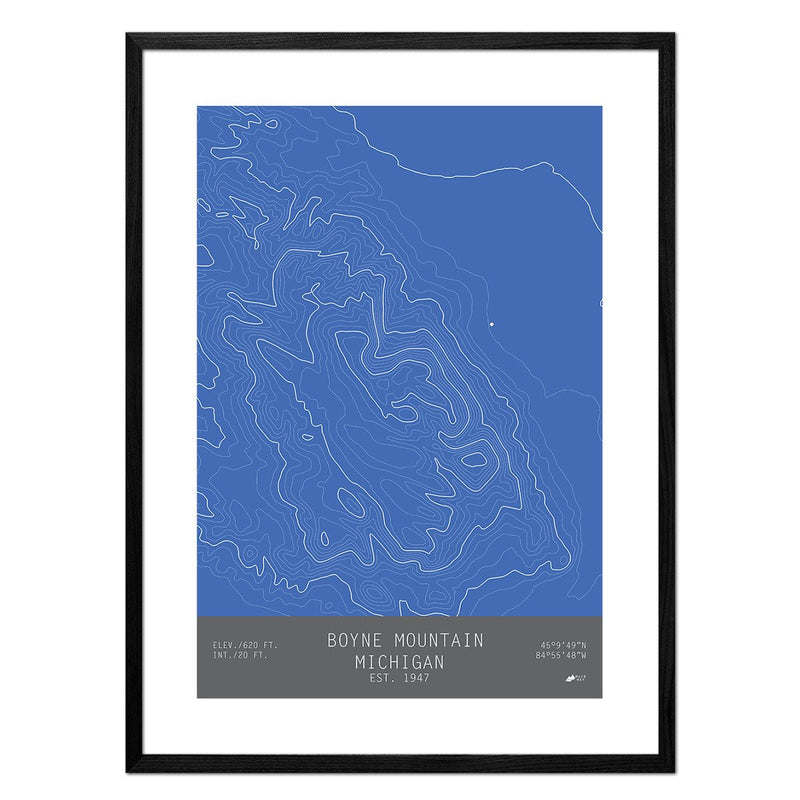 Boyne Mountain, Michigan - Muir Way - TOPO Series