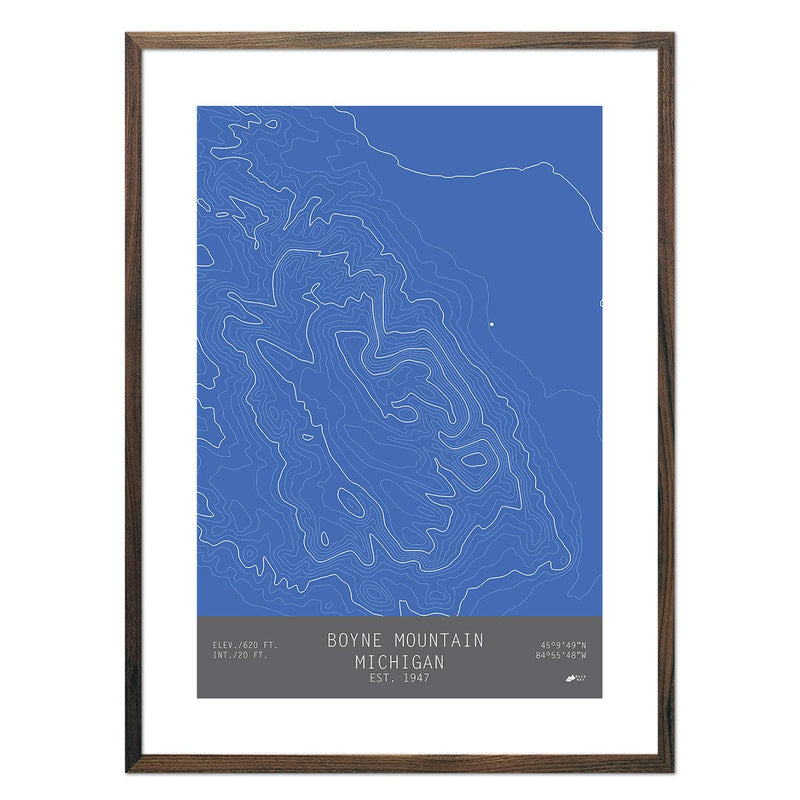 Boyne Mountain, Michigan - Muir Way - TOPO Series