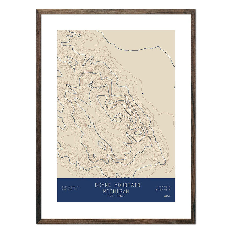 Boyne Mountain, Michigan - Muir Way - TOPO Series