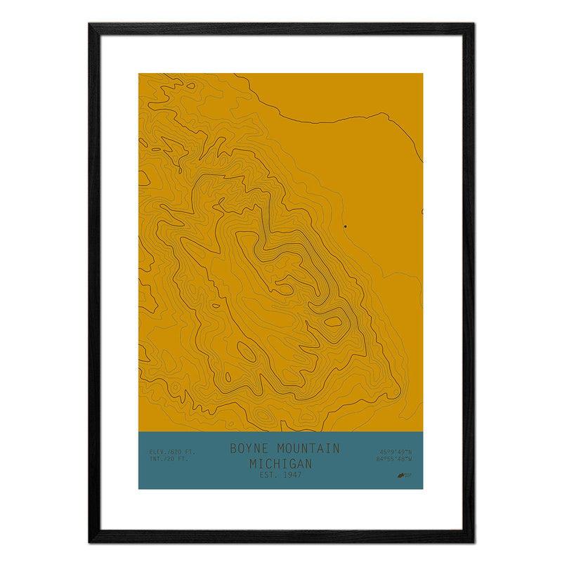 Boyne Mountain, Michigan - Muir Way - TOPO Series