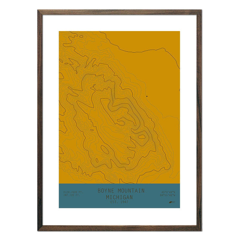 Boyne Mountain, Michigan - Muir Way - TOPO Series