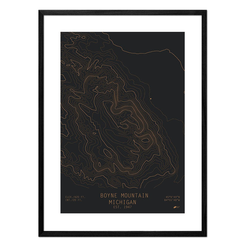 Boyne Mountain, Michigan - Muir Way - TOPO Series
