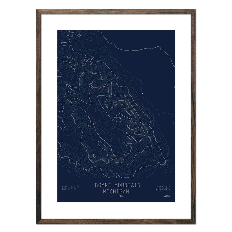 Boyne Mountain, Michigan - Muir Way - TOPO Series