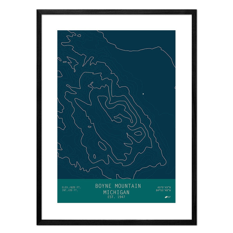 Boyne Mountain, Michigan - Muir Way - TOPO Series
