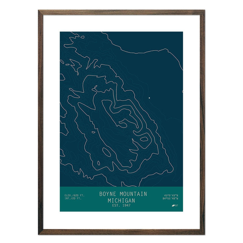 Boyne Mountain, Michigan - Muir Way - TOPO Series