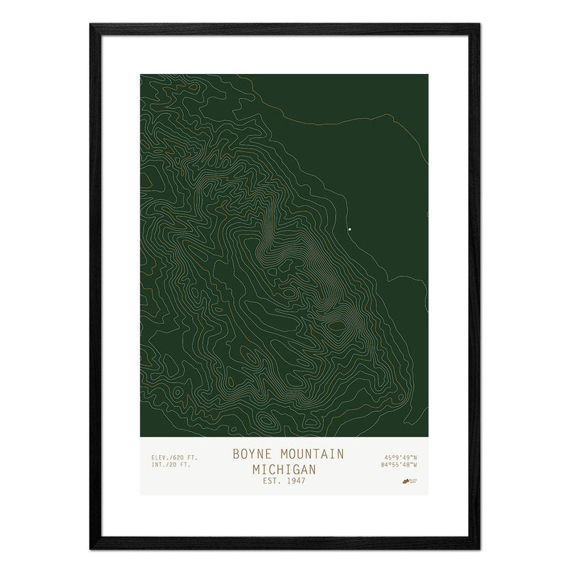 Boyne Mountain, Michigan - Muir Way - TOPO Series