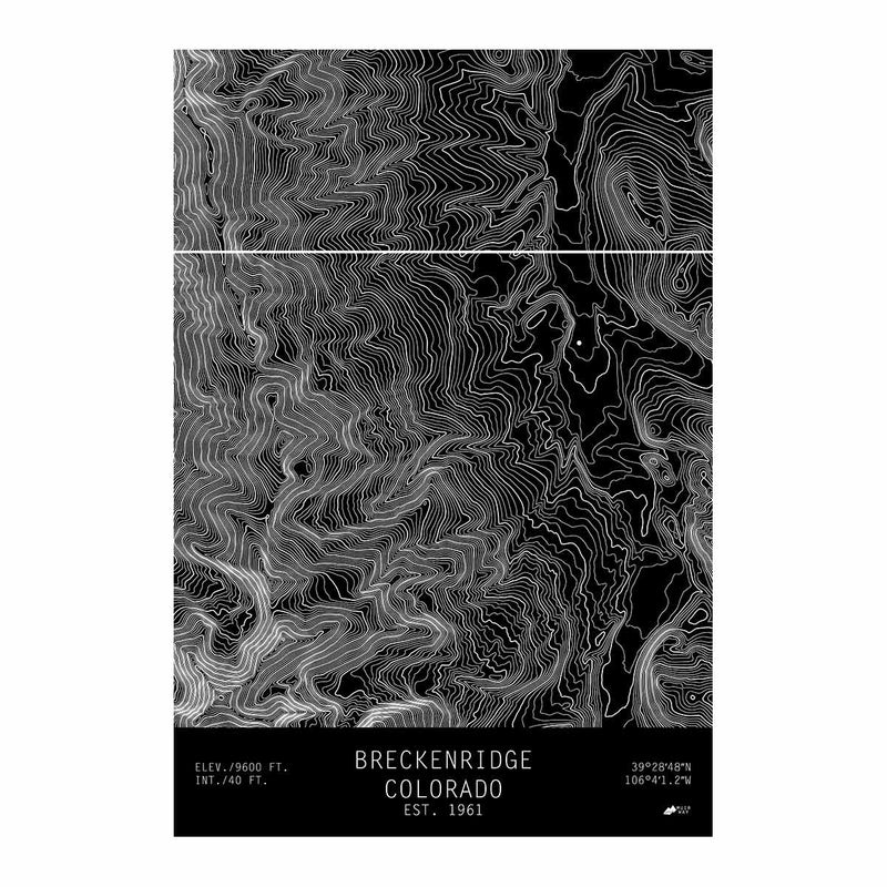 Breckenridge, Colorado - Muir Way - TOPO Series