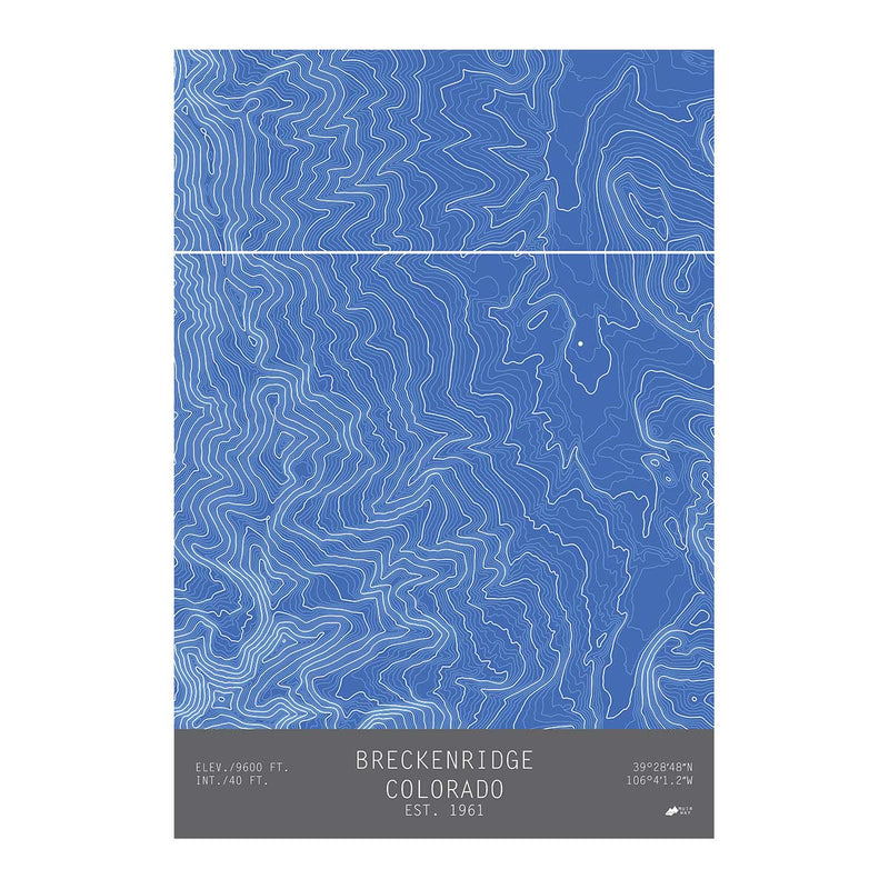 Breckenridge, Colorado - Muir Way - TOPO Series