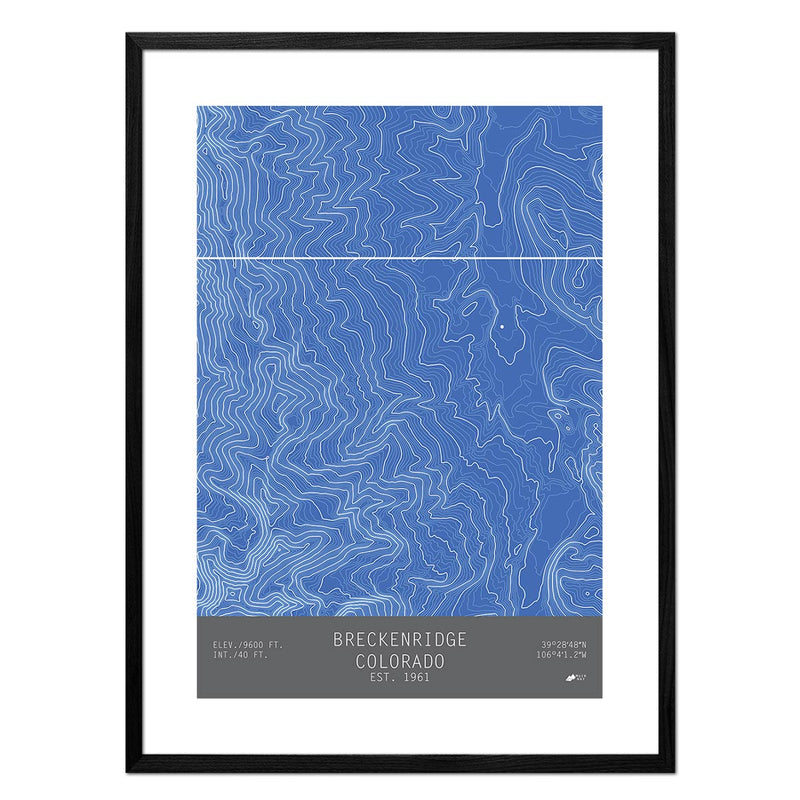 Breckenridge, Colorado - Muir Way - TOPO Series