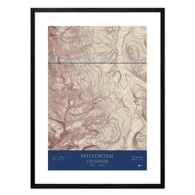 Breckenridge, Colorado - Muir Way - TOPO Series
