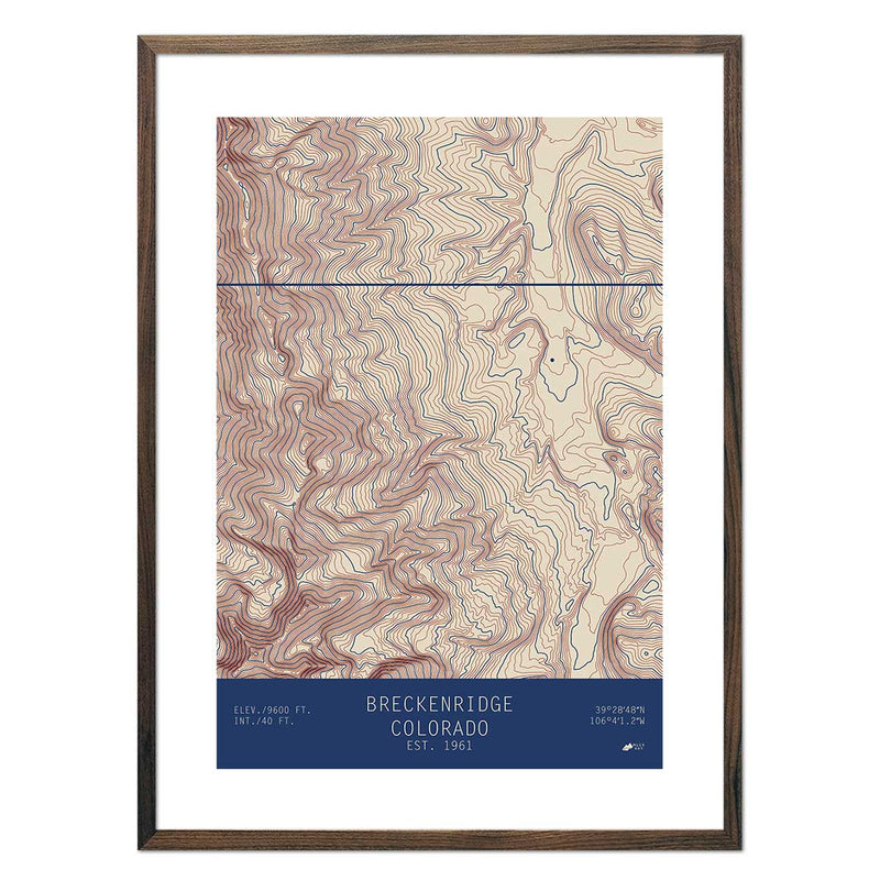 Breckenridge, Colorado - Muir Way - TOPO Series