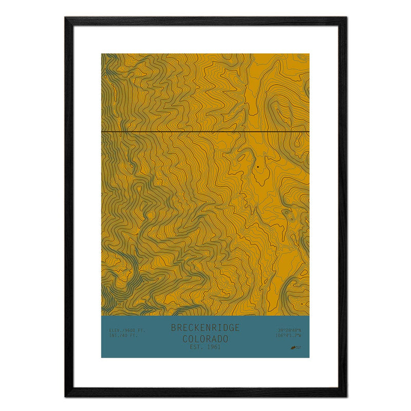 Breckenridge, Colorado - Muir Way - TOPO Series