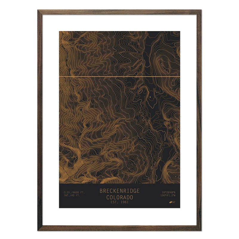 Breckenridge, Colorado - Muir Way - TOPO Series