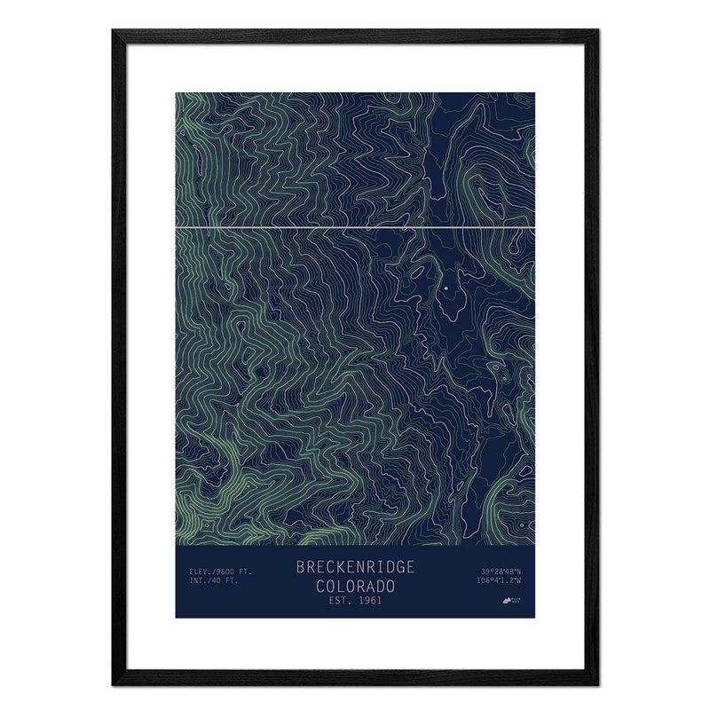 Breckenridge, Colorado - Muir Way - TOPO Series