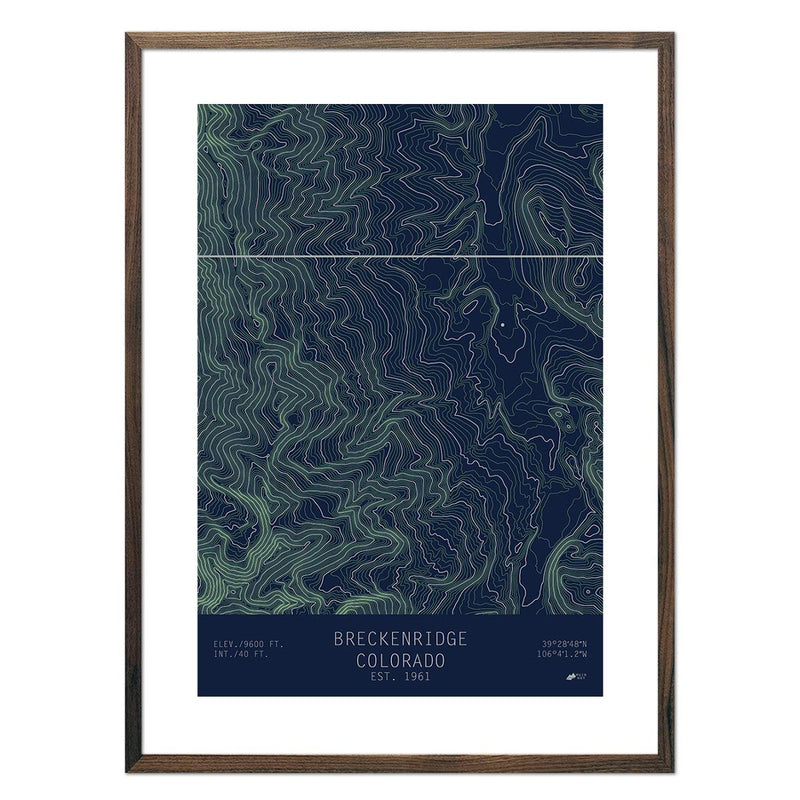 Breckenridge, Colorado - Muir Way - TOPO Series
