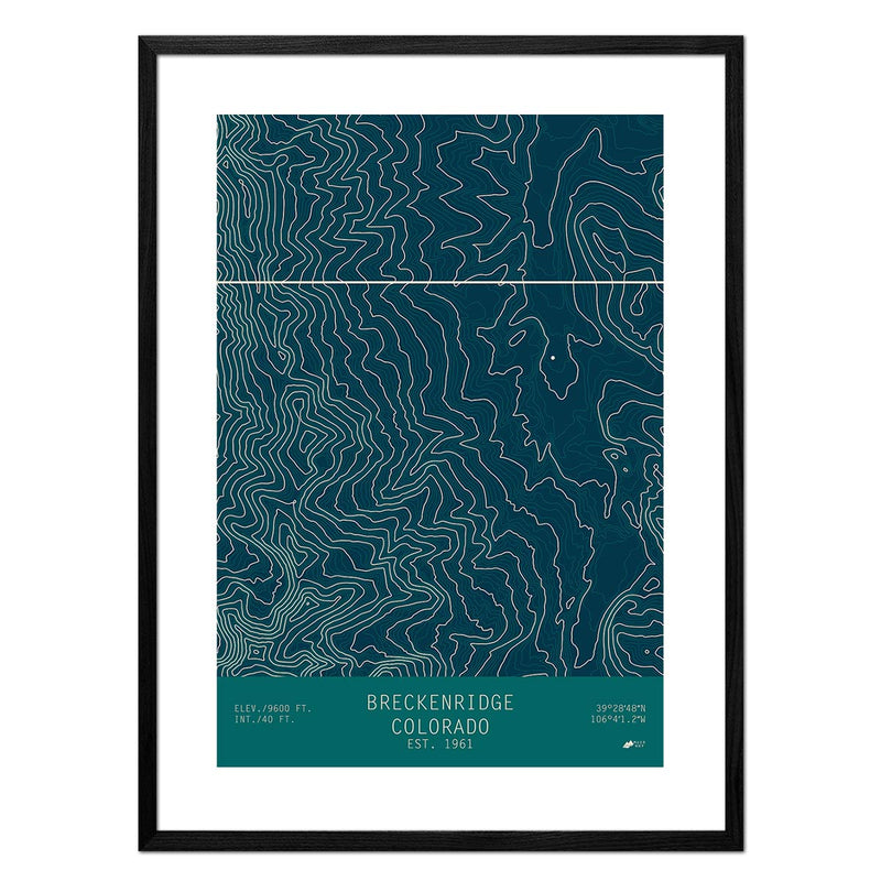 Breckenridge, Colorado - Muir Way - TOPO Series
