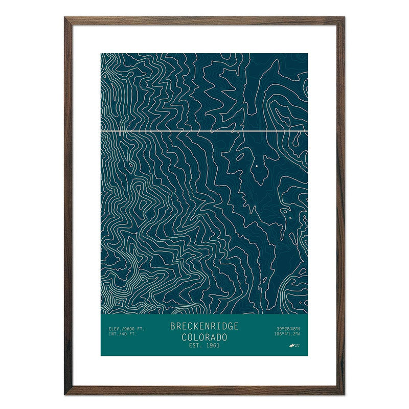 Breckenridge, Colorado - Muir Way - TOPO Series