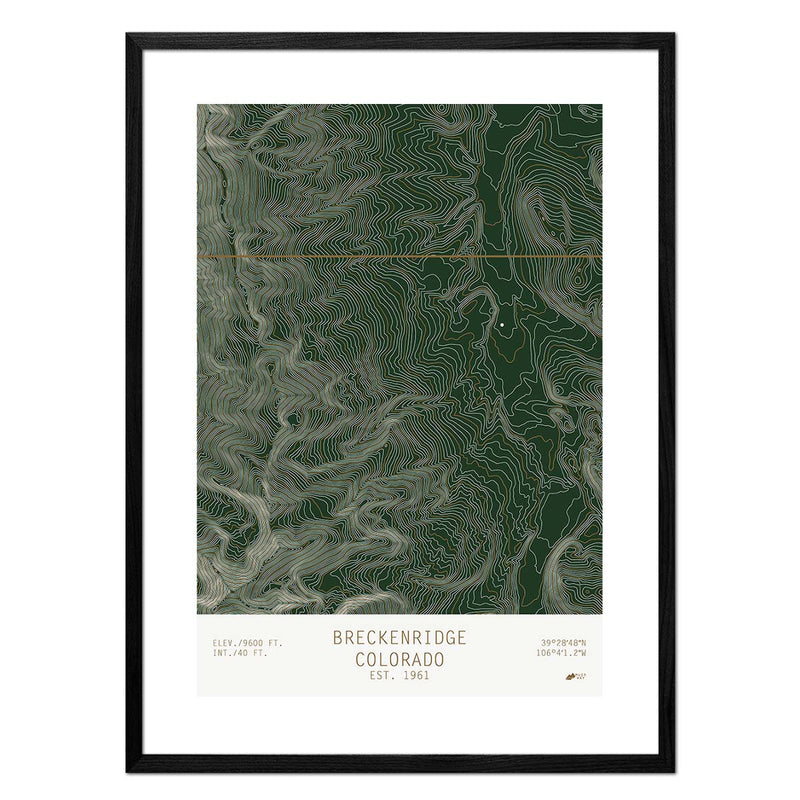 Breckenridge, Colorado - Muir Way - TOPO Series