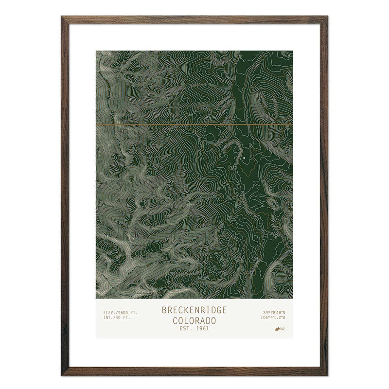Breckenridge, Colorado - Muir Way - TOPO Series