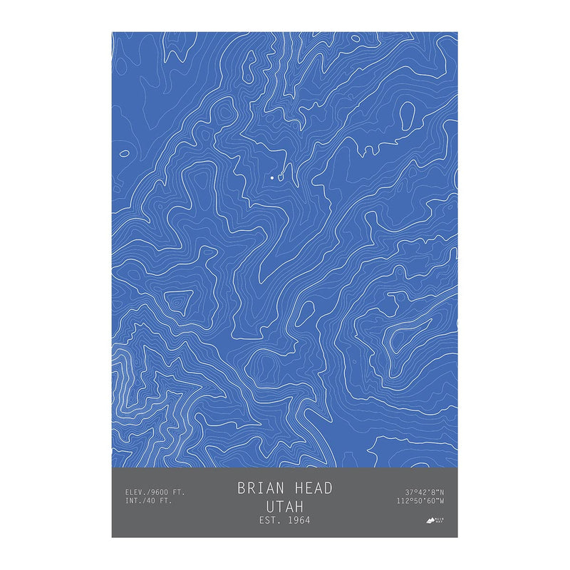 Brian Head, Utah - Muir Way - TOPO Series