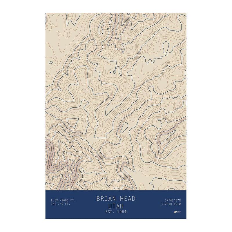 Brian Head, Utah - Muir Way - TOPO Series