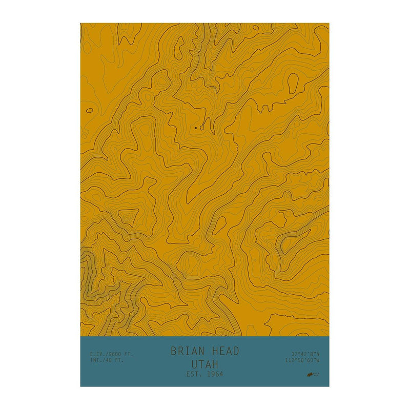 Brian Head, Utah - Muir Way - TOPO Series